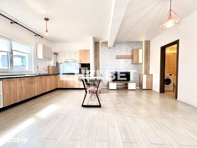 Apartament cu 2 camere, mobilat în Sânpetru