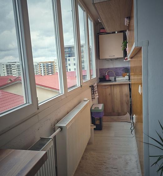 Apartament cu 2 camere semidecomandat în Nord