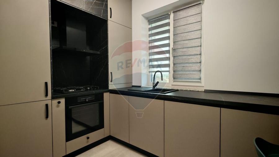 Apartament cu 2 camere semidecomandat, mobilat în Tunari