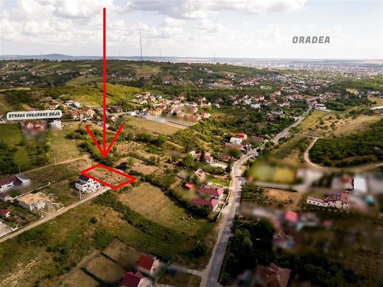 RECO Teren intravilan cu utilitati, dublu front Saldabagiu de Munte - 1