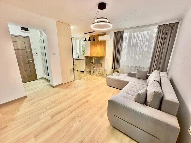 Apartament cu 2 camere, mobilat în Central