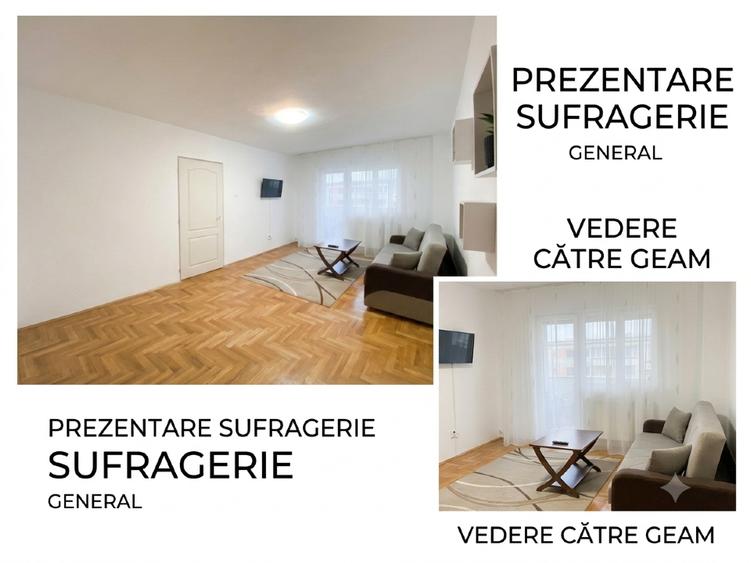 Apartament cu 2 camere decomandat în Florilor