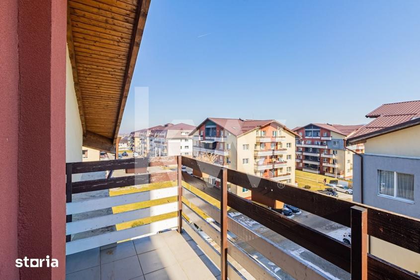 Apartament cu 3 camere decomandat, mobilat în Sânpetru
