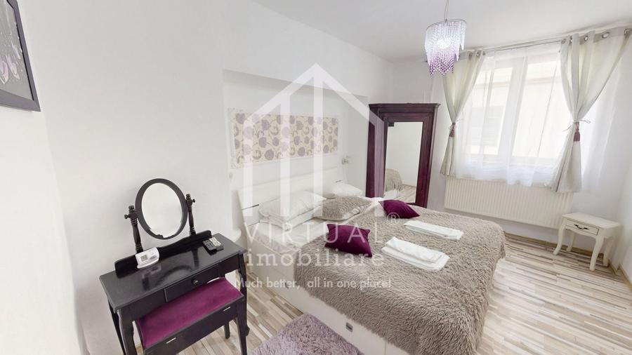 Apartament cu 2 camere, mobilat în Central