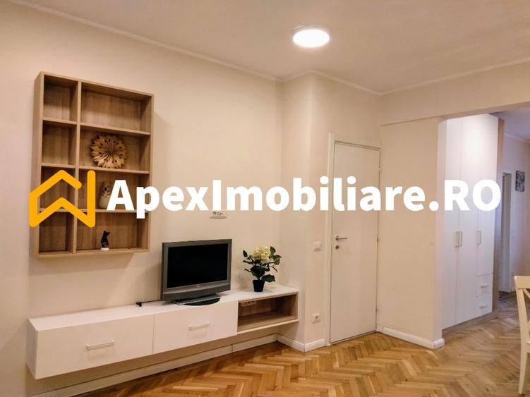 Garsonieră semidecomandată, mobilată în Calea Victoriei
