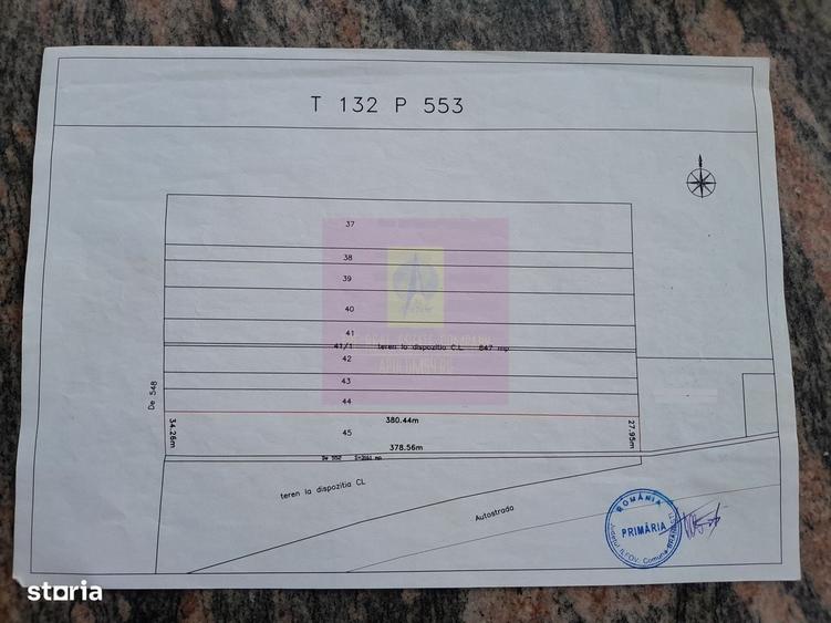 Branesti - teren 13k mp langa autostrada A2 - 1