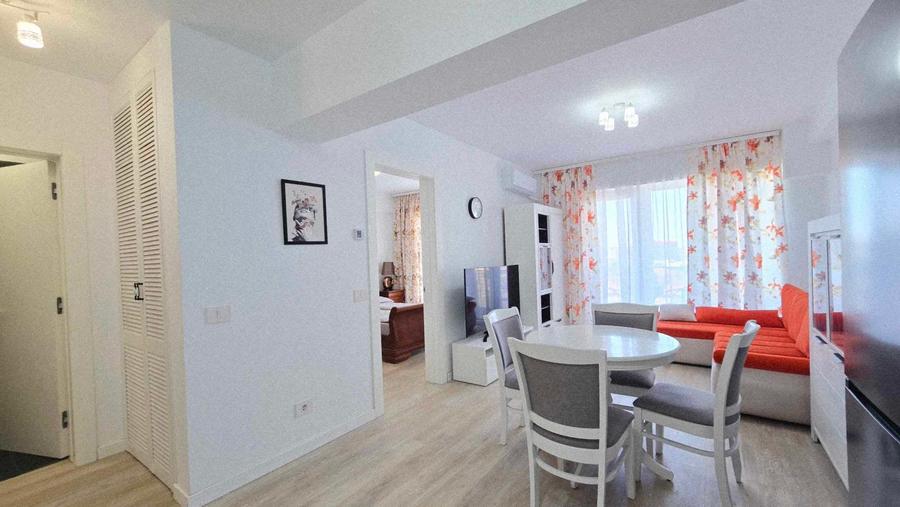 Apartament cu 2 camere nedecomandat în Nufărul