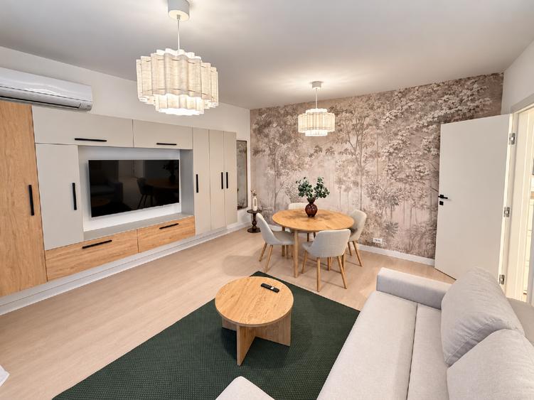 Apartament cu 2 camere decomandat, mobilat în Bucureștii Noi