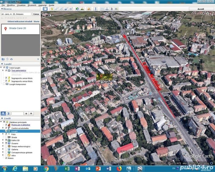 Teren de 856 mp, în Aradului