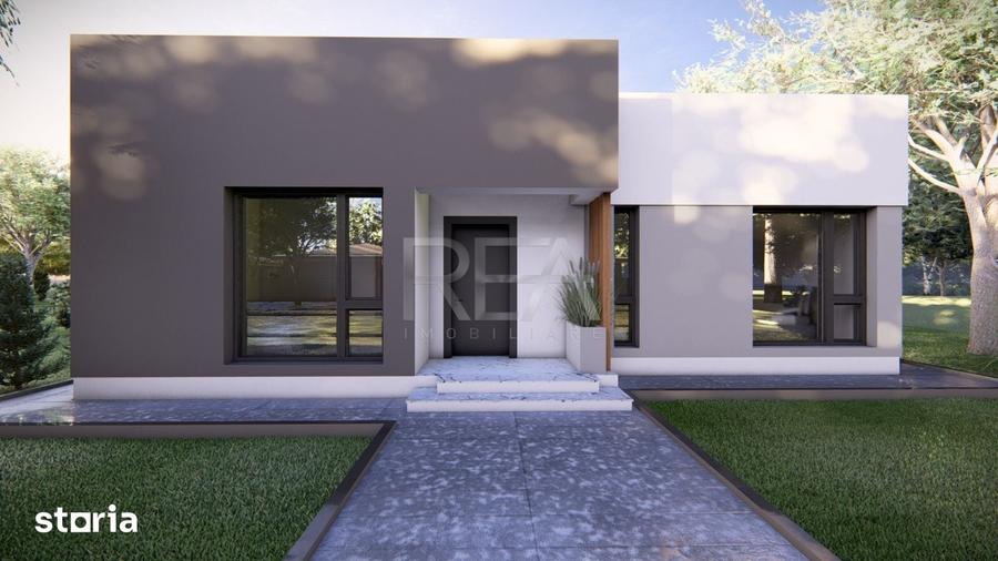 Casa 4 camere parter la *ROSU* stil mediteranean deosebit - Domnesti I - 13