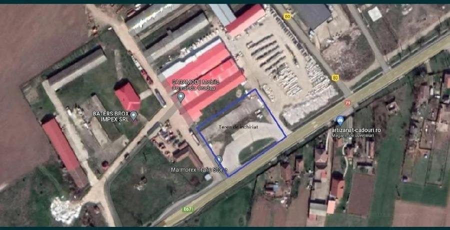 Spațiu comercial, de 2,729 mp, în Leș
