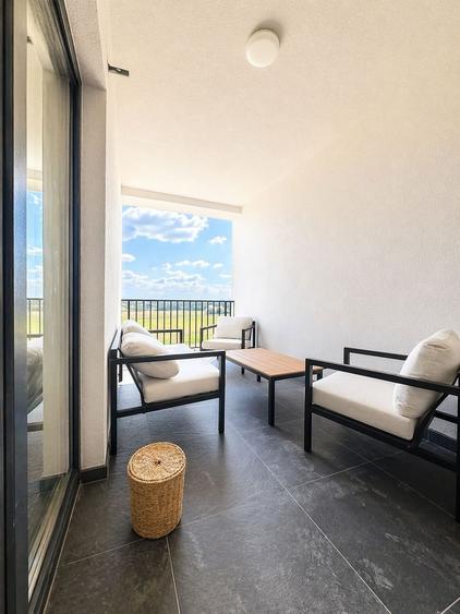 Apartament cu 2 camere semidecomandat, mobilat în Moșnița Nouă