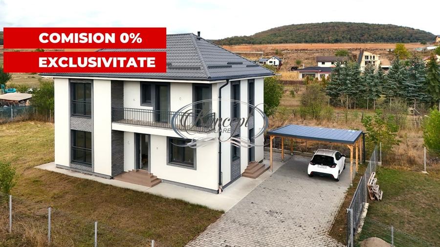 Casă individuală cu 4 camere cu Canalizare în Gilău