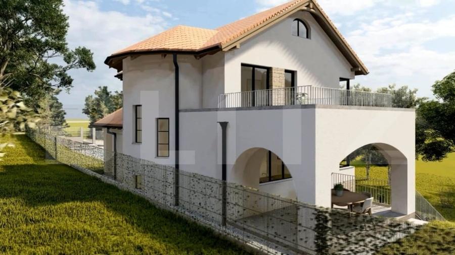 Casă individuală cu 8 camere cu Teren 3000 Mp în Almașu Mare