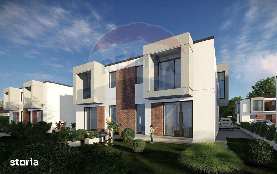 DE INCHIRIAT Casa noua Tunari | 4 camere | curte proprie | 2 parcari | - 5