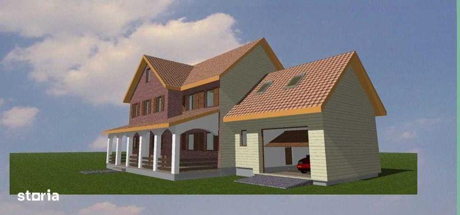 Casă cu 4 camere cu Teren 350 Mp în Livada