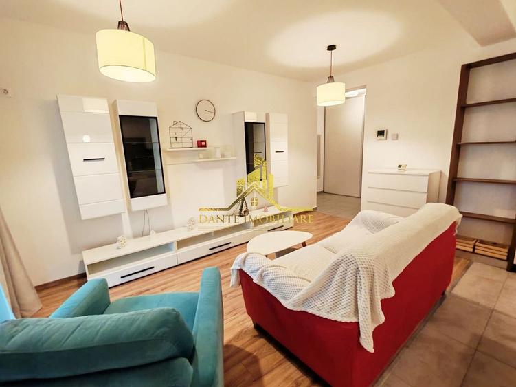 Apartament cu 2 camere semidecomandat, mobilat în Bună Ziua