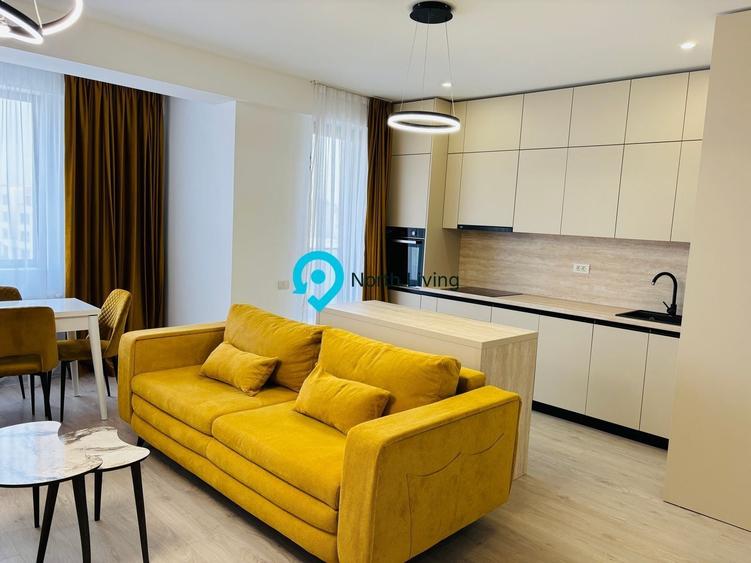 Apartament cu 2 camere, mobilat în Pipera