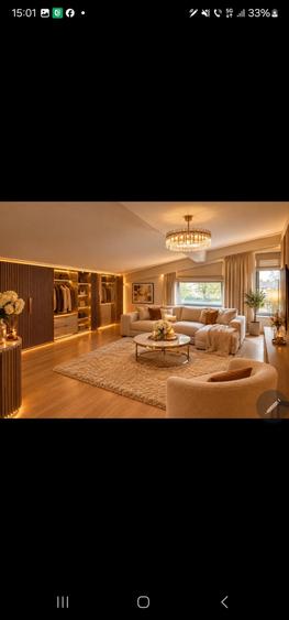 Apartament cu 3 camere semidecomandat în Băneasa
