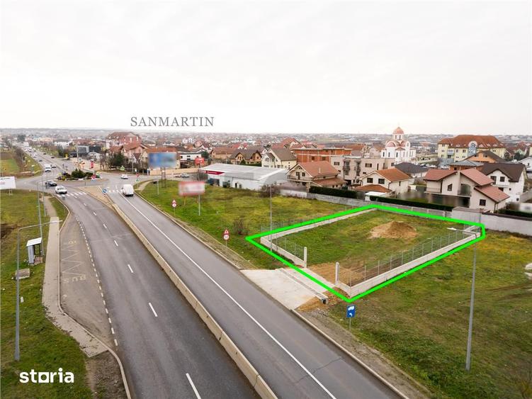 RECO Teren intavilan in Sanmartin Zona Mixta, acces din DN76 - 4