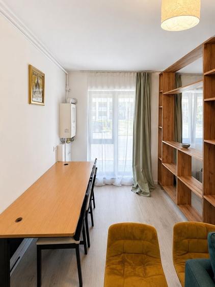 Proprietar-zero comision Studio modern 37 mp, Ivory Residence Pipera, complet mobilat si utilat, 500 /luna - 7