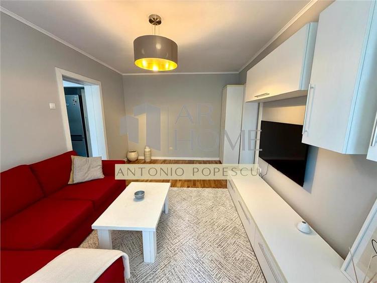 Apartament cu 2 camere semidecomandat, mobilat în Democrației