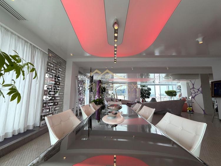 Penthouse cu 4 camere decomandat, mobilat în Floreasca