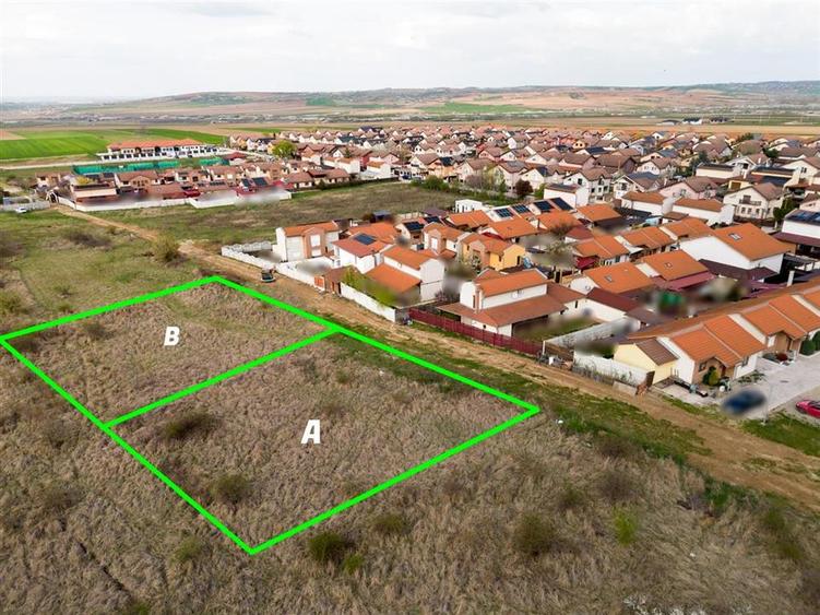 Teren Construcții intravilan de 681 mp, în Paleu