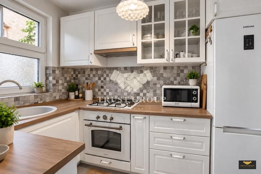 Apartament cu 2 camere semidecomandat, mobilat în Știrbei Vodă