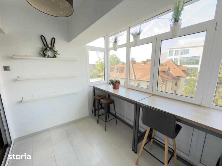 Apartament cu 2 camere, mobilat în Dorobanți