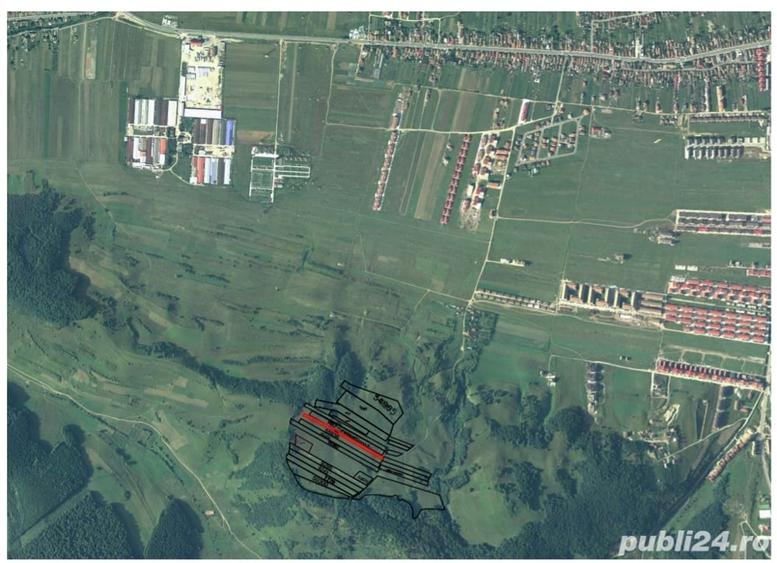 Teren de 2880 mp, în Florești