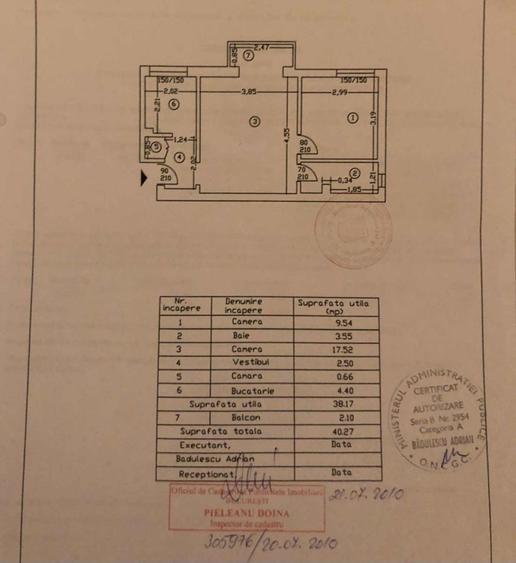 Apartament cu 2 camere semidecomandat, mobilat în Cișmigiu