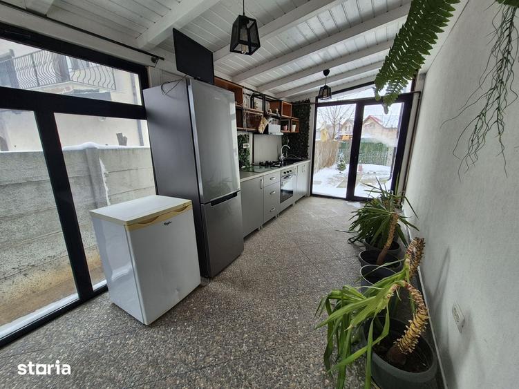 Casă cu 4 camere cu Teren 300 Mp în Tunari