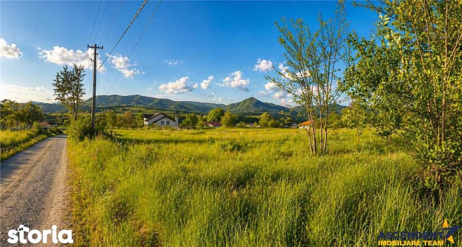 Teren intravilan panoramic, 5.750 mp, view munte, deschidere apreciabi - 1