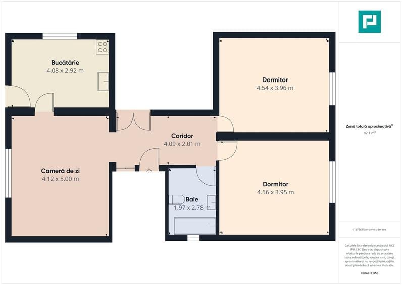 Casă cu 3 camere cu Teren 650 Mp în Sânandrei