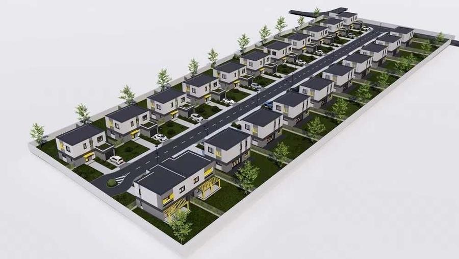 Casa noua P+1E, 117 mp utili, 442 mp teren, NZEB, pompa de caldura + fotovoltaice 6 kWp, STR. IOAN VESCAN - 1