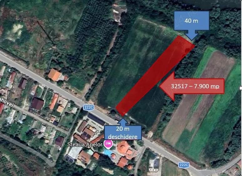 Teren de 7900 mp, în Nufăru