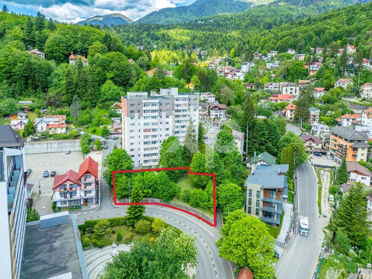 Teren Construcții intravilan de 812 mp, în Sinaia