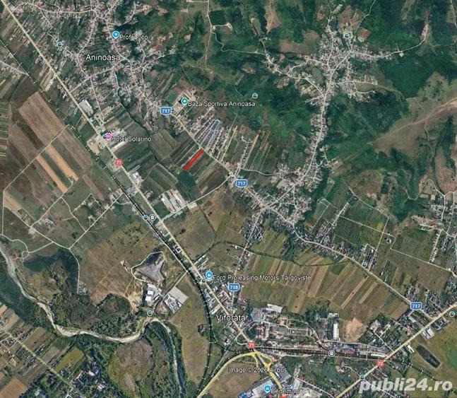 Teren de 1600 mp, în Aninoasa