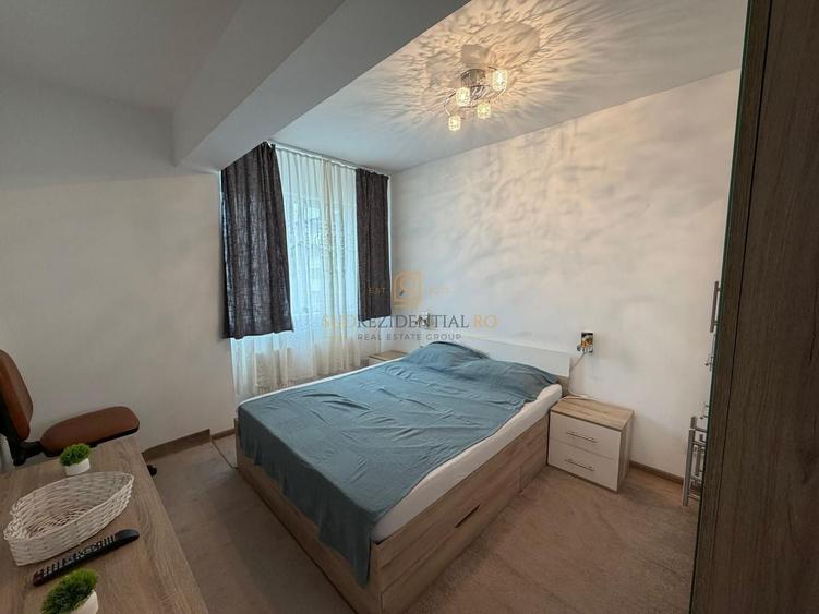 Apartament cu 2 camere semidecomandat, mobilat în Central