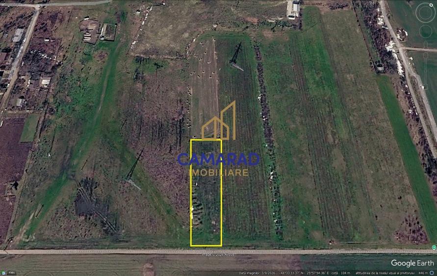 Teren Construcții intravilan de 3870 mp, în Buftea