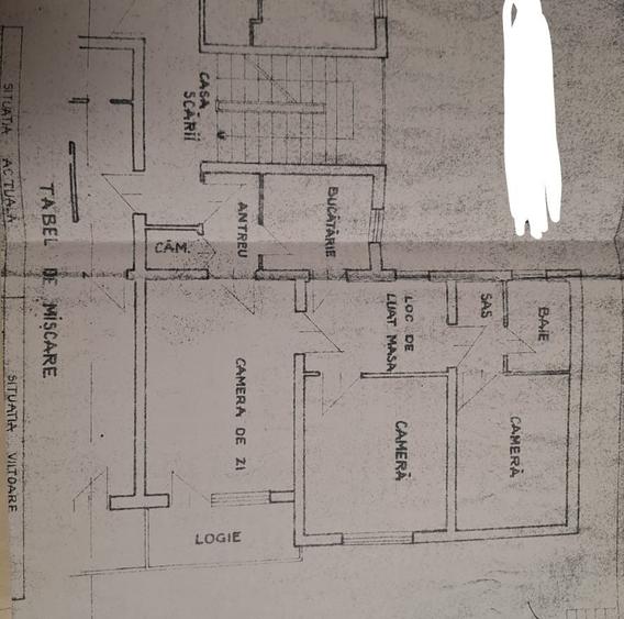 Apartament cu 3 camere decomandat în Decebal