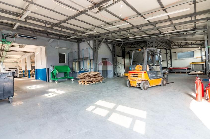 Spațiu industrial, de 1,550 mp, în Glina