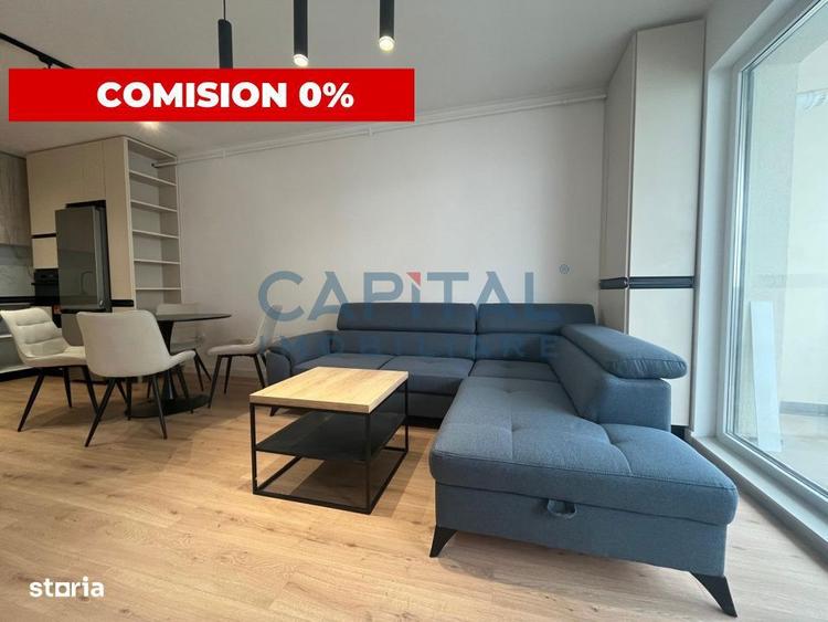 Apartament cu 2 camere, mobilat în Florești — fotografia 1