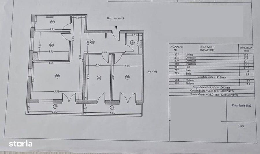 Apartament 4 camere complex Arcada - 10