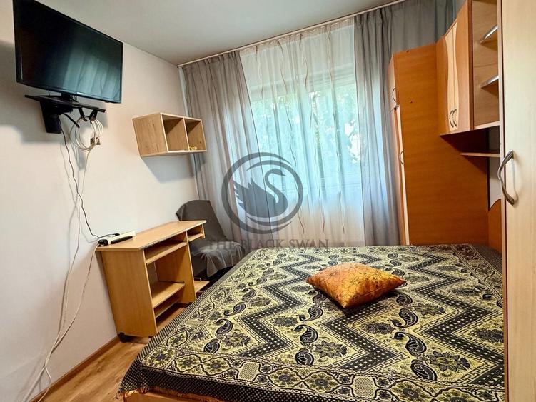Apartament cu 2 camere semidecomandat, mobilat în Malu Roșu