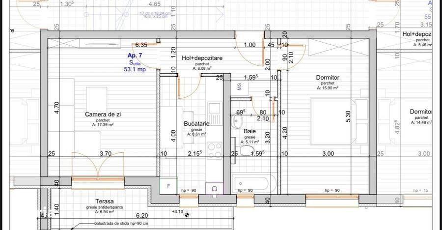 Apartament 2 Camere, Smart Home si AC - Giroc | Zona ESO - 7
