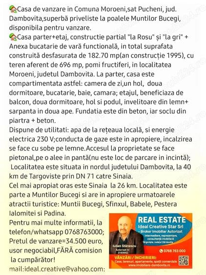 Casă în Moroeni