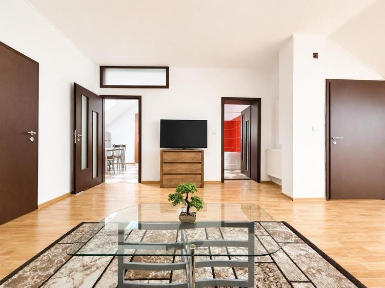 Apartament cu 2 camere nedecomandat, mobilat în Moșnița Nouă