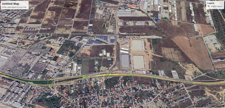 Teren Construcții intravilan de 45000 mp, în Theodor Pallady